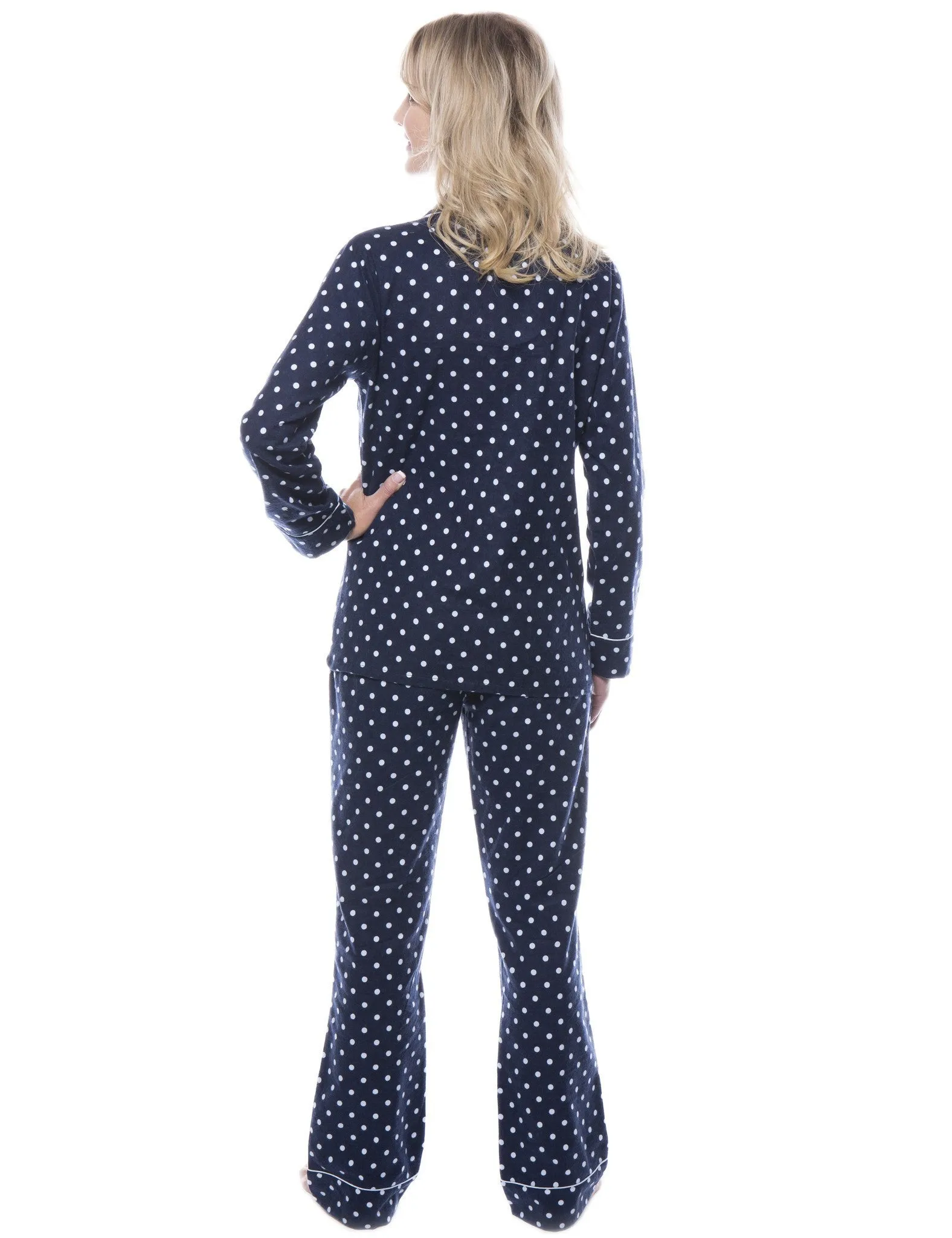 Women's 100% Cotton Flannel Pajama Sleepwear Set