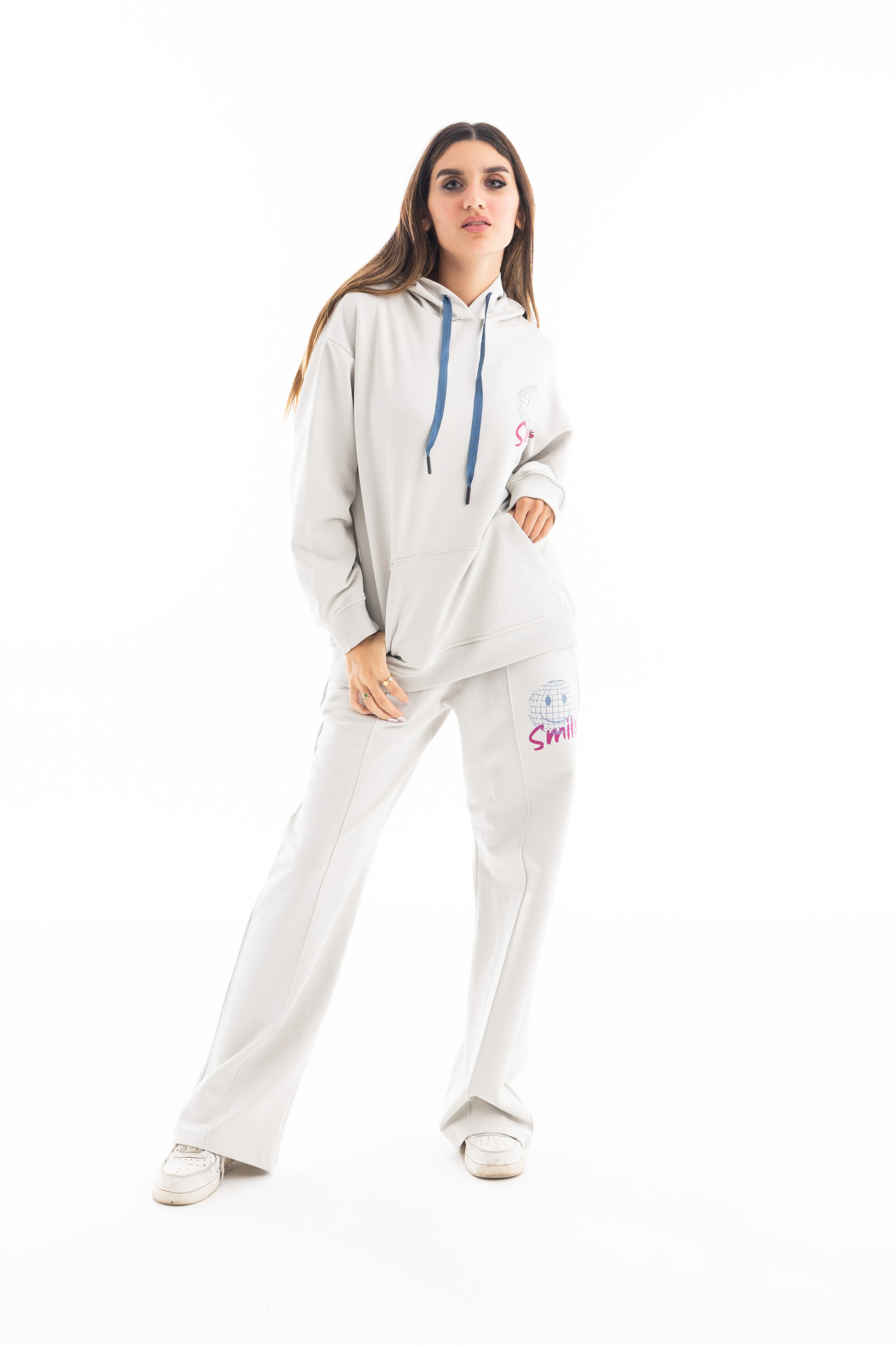 Women's Active Pajama Hoodie - Snow