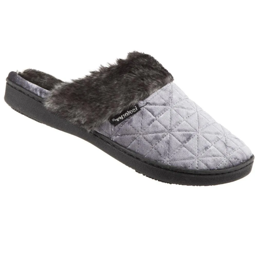 Women’s Crushed Velour Stephanie Clog Slippers