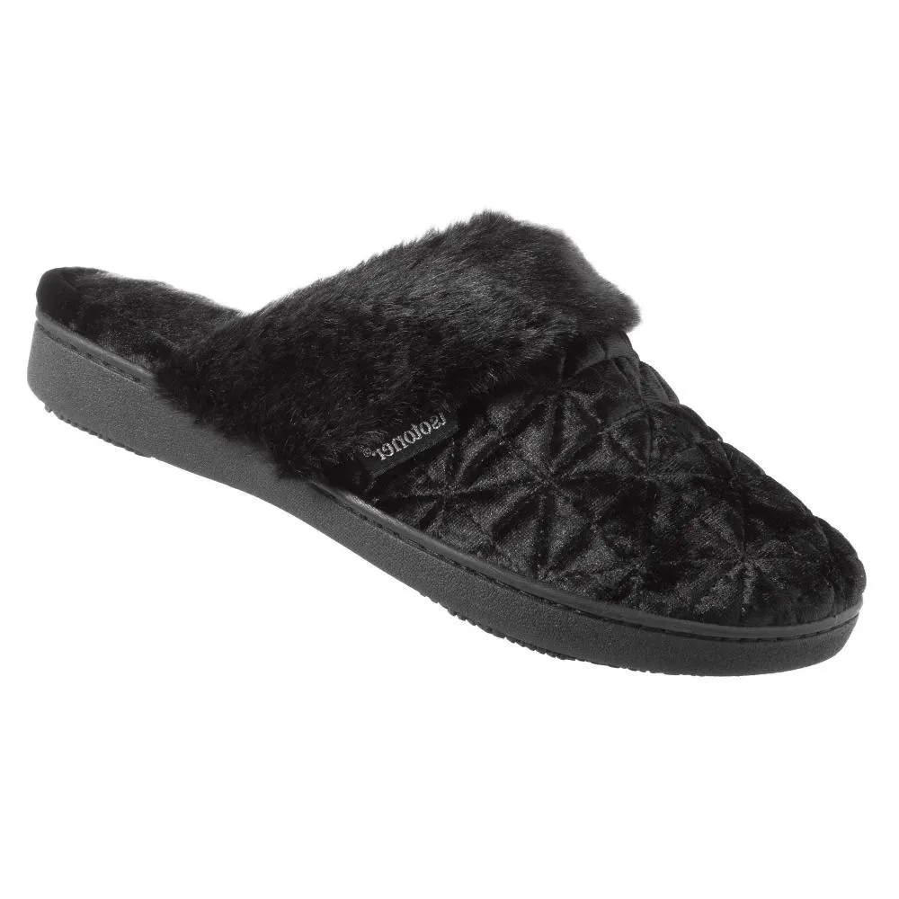 Women’s Crushed Velour Stephanie Clog Slippers