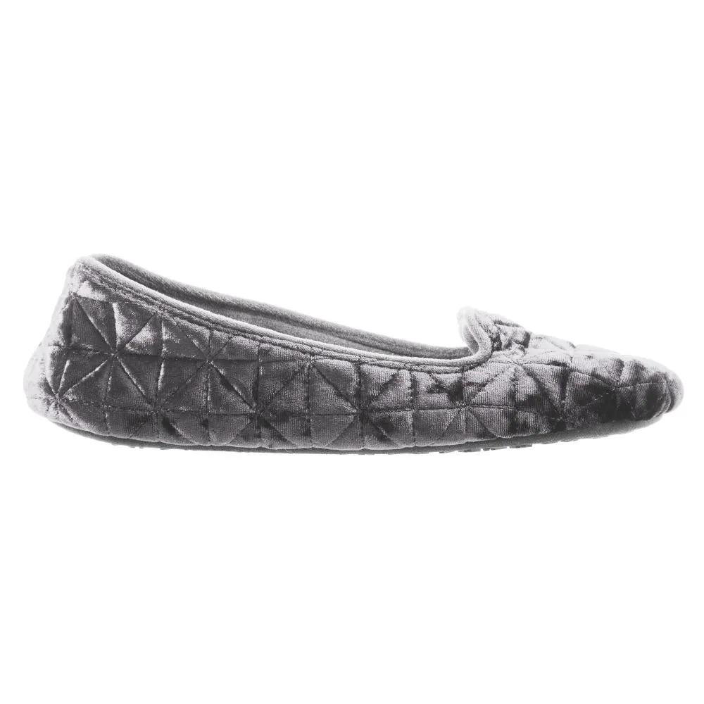 Women’s Crushed Velour Stephanie Closed Back Slippers