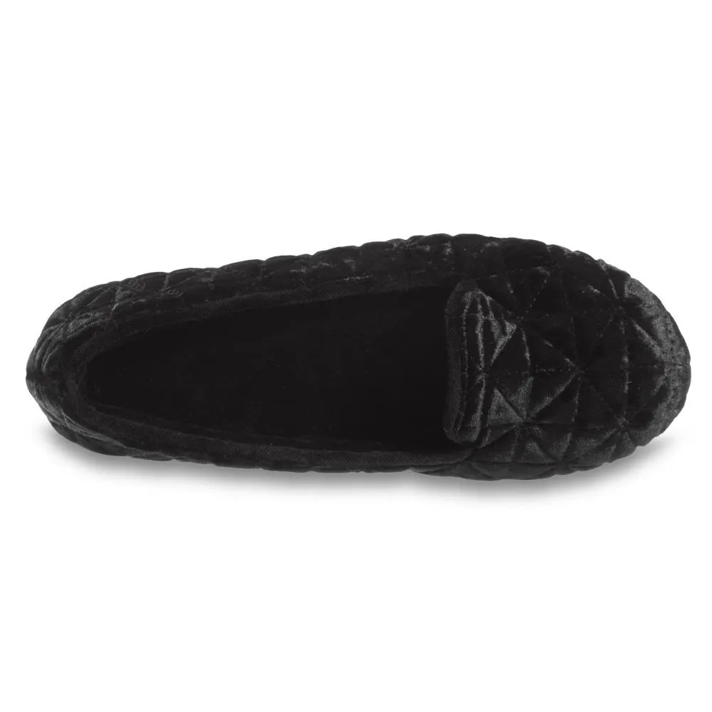 Women’s Crushed Velour Stephanie Closed Back Slippers