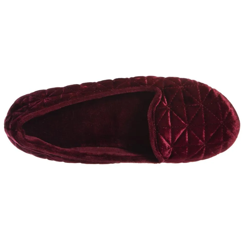 Women’s Crushed Velour Stephanie Closed Back Slippers